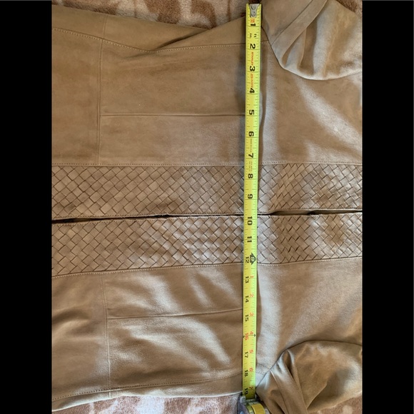 Adrienne Vittadini Suede Jacket Made In Italy. - Picture 12 of 12